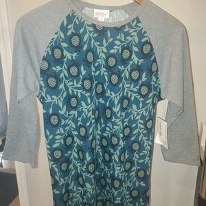 NWT Lularoe S Randy Baseball T